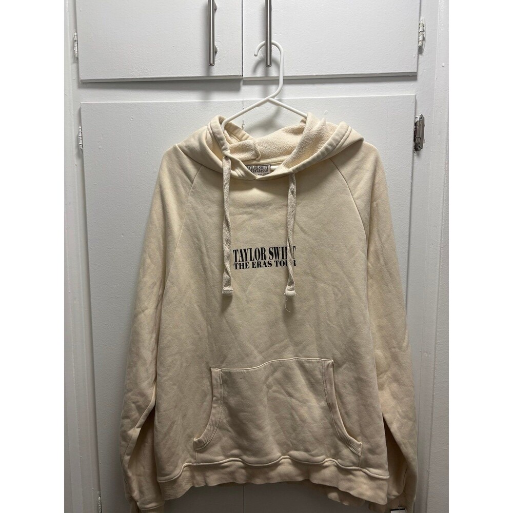 Taylor Swift The Eras Tour Hoodie Sweatshirt Size Large Concert Merch